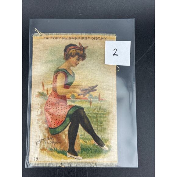 Assorted Women Antique Cigarette Silks - Picture 3 of 10